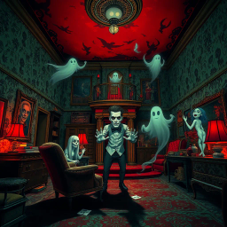 Whose Ghost Is It Anyway? - Text-based game