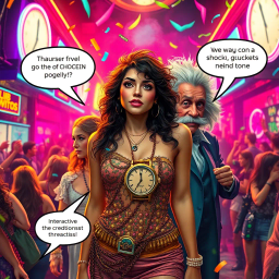 Chrono Clash: Whose Time Is It Anyway? - Text-based game