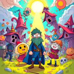 The Paradoxical Chronicles: Whose Quest Is It, Anyway? - Text-based game