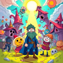The Paradoxical Chronicles: Whose Quest Is It, Anyway? - Text-based game