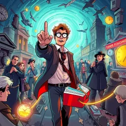 ChronoClash: Whose Time Is It Anyway? - Text-based game