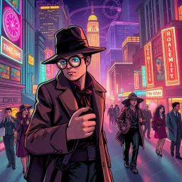 Chrono Chums: Who's There? - Text-based game