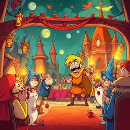 Chronicles of the Clueless: Whose Quest is it Anyway? - Text-based game