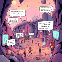 Memory Heist: The Photobucket Fiasco - Text-based game