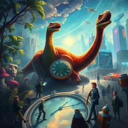 ChronoCatcher: Who's Time Is It Anyway? - Text-based game