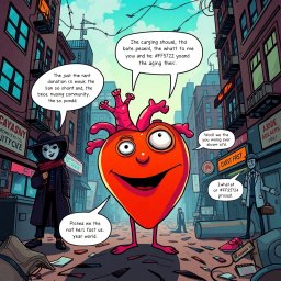Whose Heart Is It, Anyway? - Text-based game