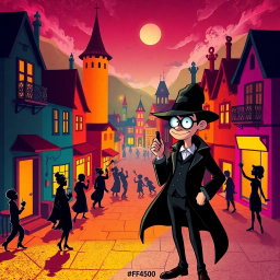Whose Shadow is That? - Text-based game