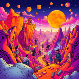 MetaMayhem: Whose Adventure Is It Anyway? - Text-based game