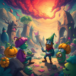 Chronicles of Chaos: Whose World Is It Anyway? - Text-based game
