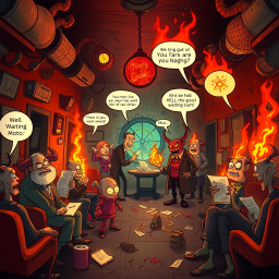 Hell-O, Whose These? - Text-based game