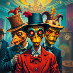 Whose Face Is This Anyway? - Text-based game