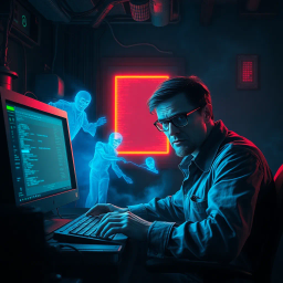 Haunted Byte: Who's This? - Text-based game