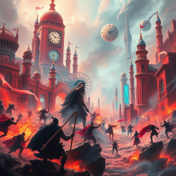 Chrono Clash: Whose Time is It Anyway? - Text-based game