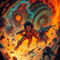 ChronoCarnage: Whose Time Is It Anyway? - Text-based game