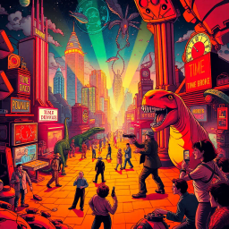 ChronoClash: Whose Time Is It Anyway? - Text-based game