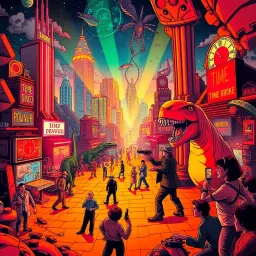 ChronoClash: Whose Time Is It Anyway? - Text-based game