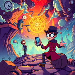 ChronoClash: Whose Time Is It Anyway? - Text-based game
