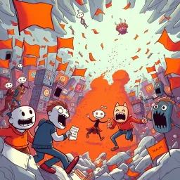 Subreddit Showdown: The Spam Wars - Text-based game