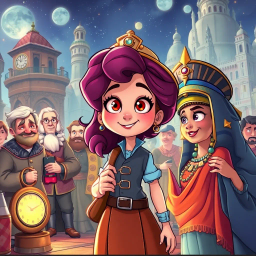 Chrono Chums: Who's There? - Text-based game