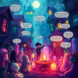 Whose Ghost is it Anyway? - Text-based game