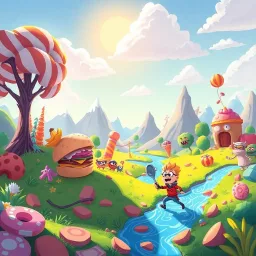 Epic Snack Quest: The Battle of the Binge - Text-based game