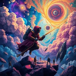 Spectrum Wars: Which Dimension Is It Anyway? - Text-based game
