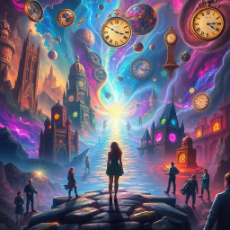 ChronoCrafters: Whose Time Is It Anyway? - Text-based game