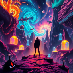 Spectrum Wars: Which Dimension Is It, Anyway? - Text-based game