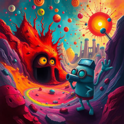 Spectrum Wars: Whose Dimension Is It Anyway? - Text-based game