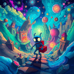 Spectrum Wars: Which Dimension is it Anyway? - Text-based game