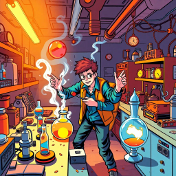 Lab Rumble: Whose Lab is it Anyway? - Text-based game