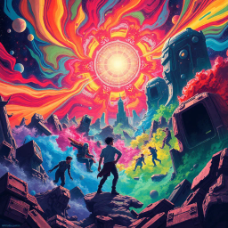 Spectrum Wars: Whose Dimension is it Anyway? - Text-based game