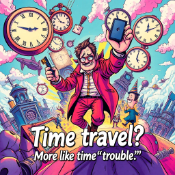 Temporal Tangle: Whose Adventure is it Anyway? - Text-based game