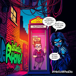 Hello, Who Dis? - Text-based game