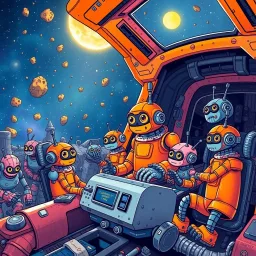 Cosmic Cleanup Crew - Text-based game