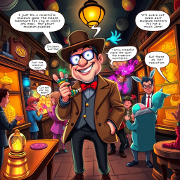 Relic Rumble: Whose Is It Anyway? - Text-based game