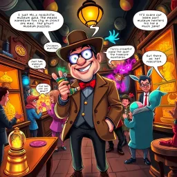 Relic Rumble: Whose Is It Anyway? - Text-based game