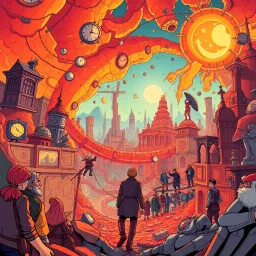 ChronoClash: Whose Time Is It Anyway? - Text-based game