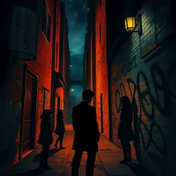 Whose Shadows Are These? - Text-based game