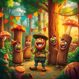 Log Jam: Whose Logs Are These, Anyway? - Text-based game