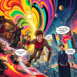 ChronoClash: Whose Time Is It Anyway? - Text-based game