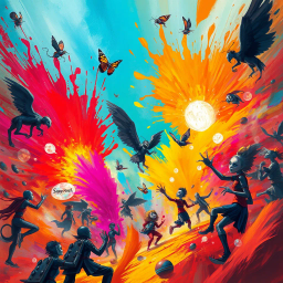 Spectrum Wars: Whose Dimension is It Anyway? - Text-based game