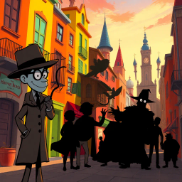 Whose Shadow is This, Anyway? - Text-based game