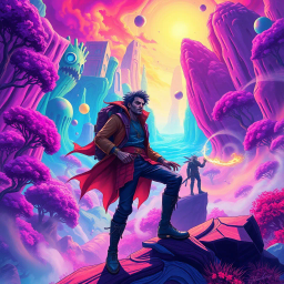 Spectrum Wars: Which Dimension Is It Anyway? - Text-based game