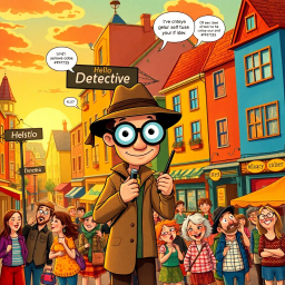 Whose Hellos Are These, Anyway? - Text-based game