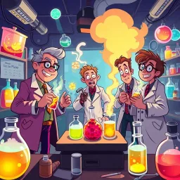 Lab Rumble: Whose Lab is it Anyway? - Text-based game