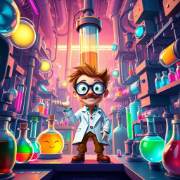 Lab Rumble: Whose Lab Is It Anyway? - Text-based game