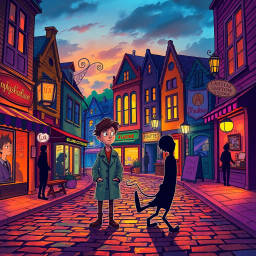 Shadowbound: Who's Shadow Is This, Anyway? - Text-based game