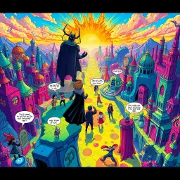 Spectrum Wars: Whose Dimension Is It Anyway? - Text-based game