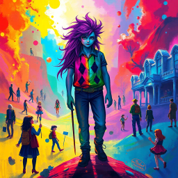 Spectrum Wars: Which Dimension Is It Anyway? - Text-based game